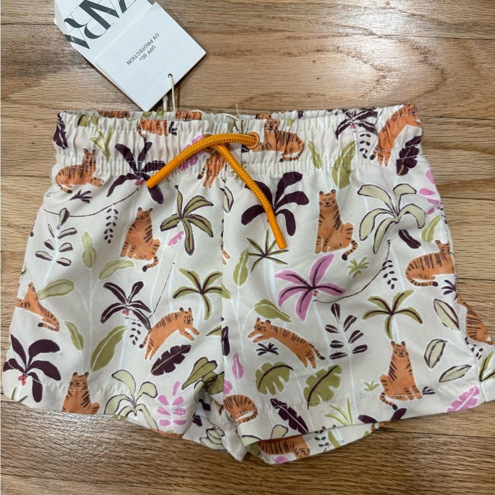Zara boys swim trunks